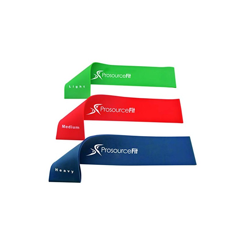 ProsourceFit Loop Resistance Bands Set of 3, 2-Inch Wide for