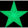 Glow in The Dark Star - Embroidered Iron On Patch