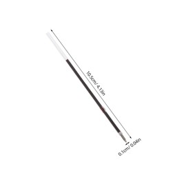 Gadpiparty 200pcs Black Replaceable Refills for Smooth Writing for Office and School Use