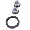 Fafeims Screw nut gasket kit, 150-piece stainless steel fasteners for