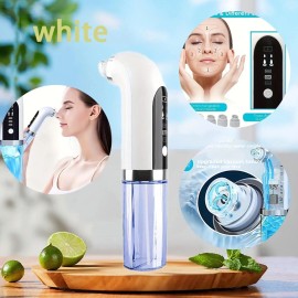 Unbranded Blackhead Remover Vacuum - 6 Attachments, 3 Suction Levels, USB Rechargeable