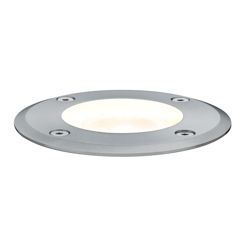 Paulmann Outdoor Recessed Lamp, Metal 3.5 W, Stainless Steel
