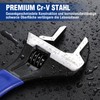 WORKPRO Wrench 250 mm Adjustable Wrench, Adjustable Metric Spanner Made