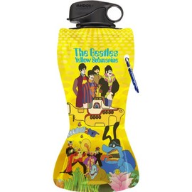 Vandor 64110 The Beatles Yellow Submarine 24 oz Collapsible Water Bottle, Multicolor