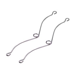 S99140208 Grille Spring Clips/Spring Set fit for Broan Nutone bathroom fan,bath fan spring clips Compatible with ReVent RVL80,Nutone-Scovil (total length 6.87 inch)