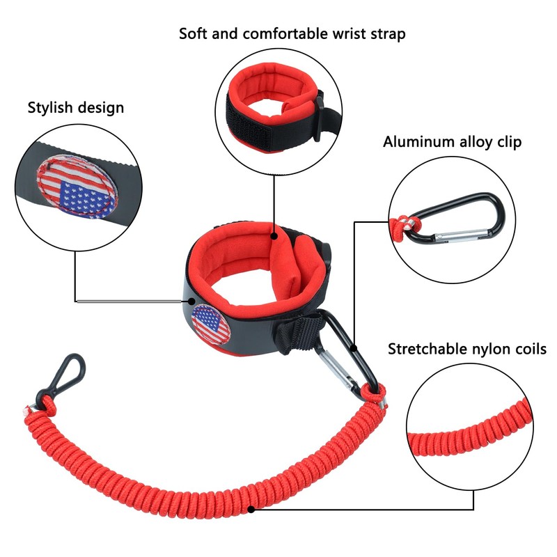 GZZTORES Jet Ski Lanyard Boat Kill Switch Key Lanyards Wrist