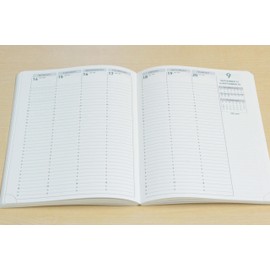 2026 Time Management Lecture "Action Planner 16 Months 2026" 16 Month Notebook (Begins December 2025), Weekly Vertical A5, Genuine Leather, 2026 Special Diversity