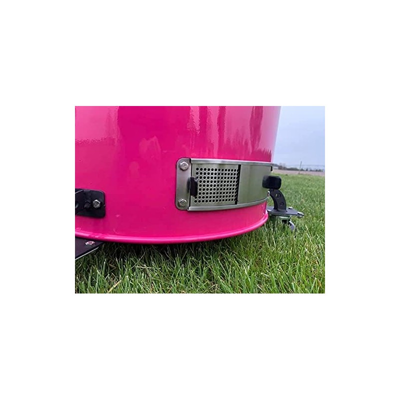 Stainless Slide Intake for UDS 30/55 Gal and Kamado 20,