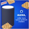 Lance Sandwich Crackers, Made with Whole Grain Crackers, Cheddar Cheese,
