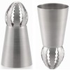 Yoshikawa SJ2646 3D Crown Base, Silver, 3 pcs