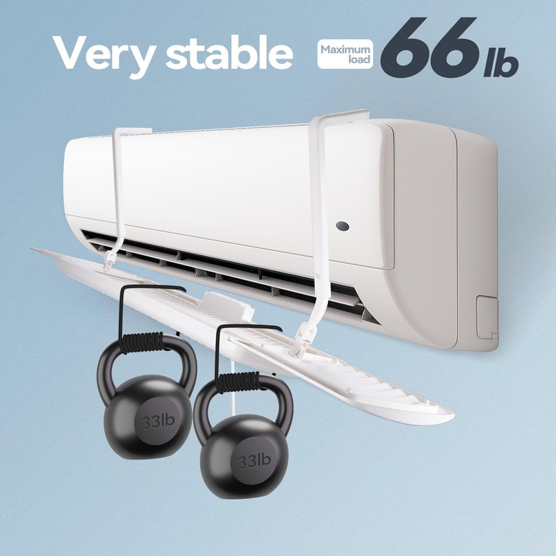 YANWEI Air Conditioner Deflector,Adjustable Retractable Blinds Suitable for Mini split