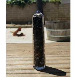 ORGONE BLACK TOURMALINE OBELISK ORGONITE (ONE)