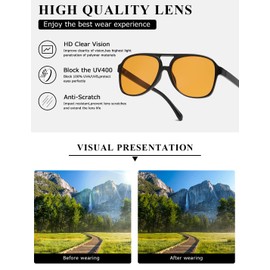 TIANYESY Classic Vintage Aviator Sunglasses for Women Men Large Frame Retro 70s Sunglasses