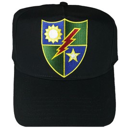 75TH Ranger Regiment Shield HAT - Black - Veteran Owned Business