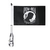 2 Pack Motorcycle Flag Pole Mount Kits Compatible For Harley