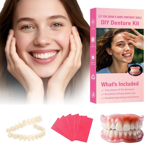 Denture Do it Yourself Full Set of Top and Bottom