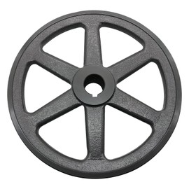 CMFG AK84-1,AK84X1 v Belt Pulley,8.25 inch OD, 1 Inch Bore,Cast Iron Material, AK Single Groove Motor Pulley for "4L" or "A" or "3L" Belts