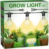 Briignite Hanging Grow Light, 3 LED Full Spectrum Grow Lights