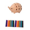 Folpus Cute Hedgehog Pen Holder Stationery Supplies Porcupine Animal Pencil