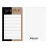 Inkdotpot Daily Planner List Pad Notepads Memo Pad, Undated To-Do