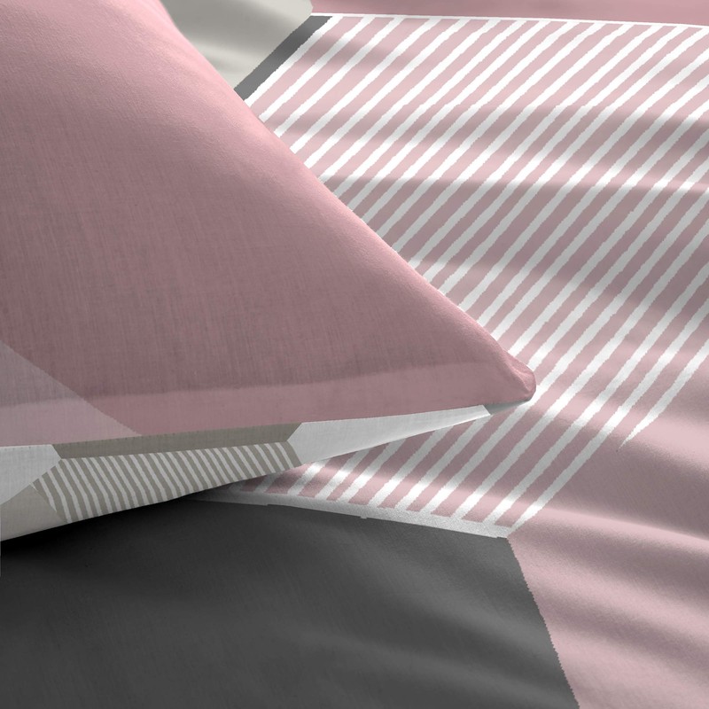 Fusion - Hexagon - Easy Care Duvet Cover Set -