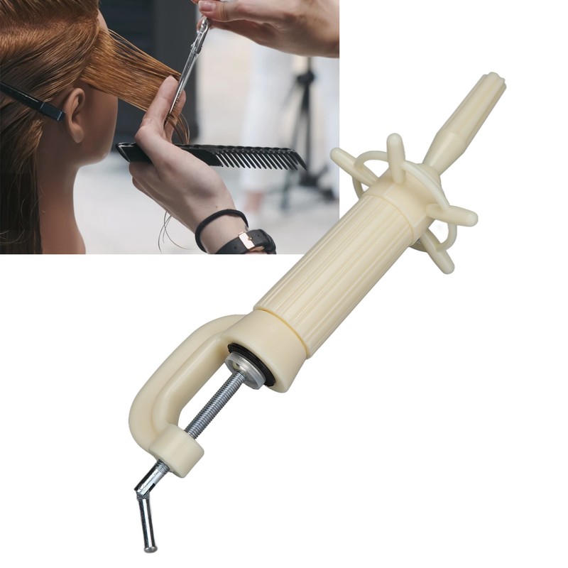 Manikin Head Stand Height Adjustable Mannequin Head Clamp Holder for