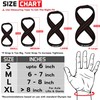 AQF Figure 8 Lifting Straps, Anti Slip Gym Wrist Supports