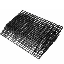 AIMALL 8Pcs Fish Tank Grid Divider – Durable Plastic Holder Aquarium Egg Crate Tray, 11.8 x 5.9 x 0.24 Inch Isolation Board for Fish Tank Separation & Filtration