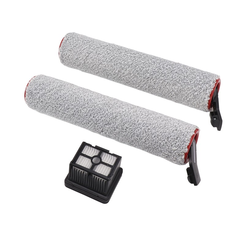 3PCS Roller Brush Filter Set ABS Soft Texture Vacuum Cleaner