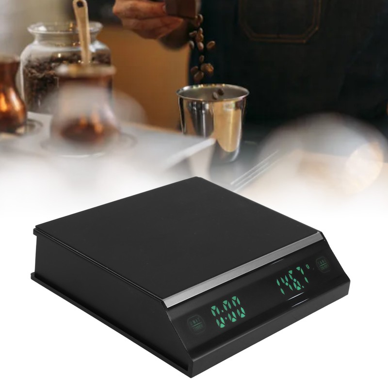 Digital Coffee Scale with Timer 3KG 0.1g LED Touch Screen