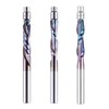 SpeTool 3PCS Spiral Flush Trim Router Bits Set 1/4 Inch