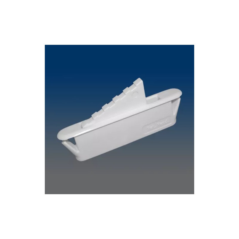 VISION INDUSTRIES Set of 6 WHITE WINDOW SASH VENT STOPS