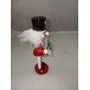 4.5 Inch Nutcracker Card Holder -- Red