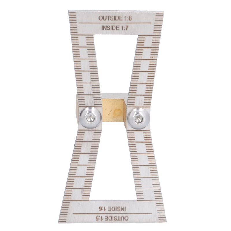 Dovetail Marker Woodworking Dovetail Scribing Gauge Measuring Tool with 1:5/1:6/1:7/1:8