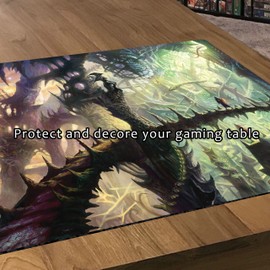 Doctor Frikistein Neoprene Play Mat | Play Mat for Board Games, Dice and Cards | 61 x 35 cm | Waterproof, Non-Slip and Rollable (Lovecraft)