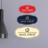 Signs ByLITA Victorian Mail Drop Durable Plastic | Easy Installation