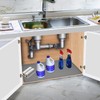 Under Sink Mat for Kitchen Waterproof, 37" x 19" Silicone