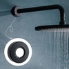Isslly 2PCS Shower Arm Flange, 2.5" Round Replacement Escutcheon Plate,
