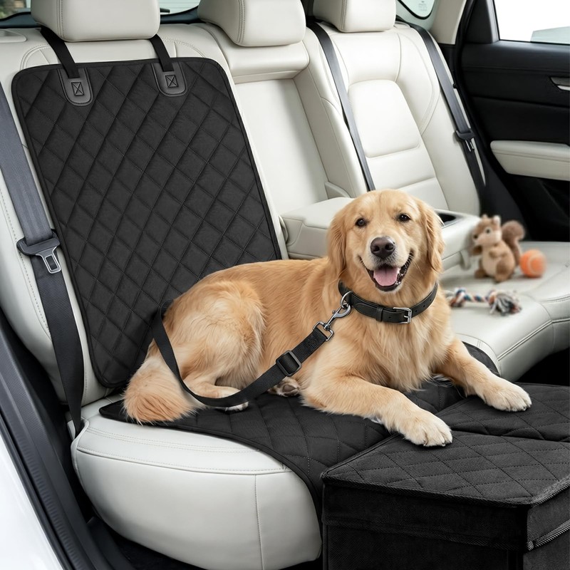 UNICITII Dog Car Seat Extender with Seat Cover, Front &