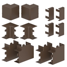 Cablecoach CC10062 L1530BRZ Cable Duct, Brown