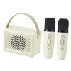 Karaoke Bluetooth Speaker Long Lasting Portable Multifunctional Wireless Microphone Miniature