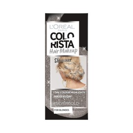 L'Oreal Colorista Hair Makeup Shimmer Silver Gold Temporary Blonde Hair Colour 30ml