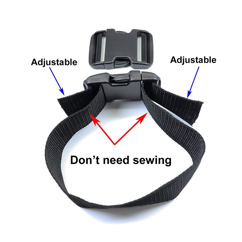 Quick Side Release Buckles 50mm Heavy Duty Plastic Buckle Clips