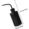 Botella de Lavado de Pestañas 250ml Negra, Plástico Flexible, 4