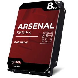 Water Panther WP Arsenal 8TB SAS 12Gb/s 7200RPM 3.5-Inch DAS Hard Drive