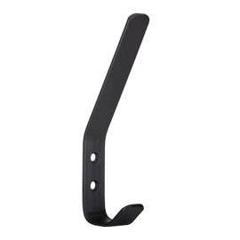 SOTECH Alba Coat Hooks Real Stainless Steel 142 x 20 mm Matt Black Pack of 10