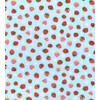 Printed Polycotton Craft Fabric Material - Sky Strawberries, 1Mtr 110cmx100cm