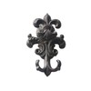Stelalloy Decorative Wall Hook - Cast Iron Hooks - Black
