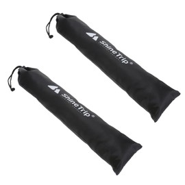 Toddmomy 2PCS Tent Pole Bag Fishing Rod Bag Tent Pole Storage Bag Outdoor Awning Portable Clothesline Hiking Poles Bag Pole Carry Bag Portable Storage Pouch Fishing Rod Pouch Camping Cane