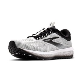 Brooks Women’s Revel 7 Neutral Running Shoe - White/Black - 10.5 Medium